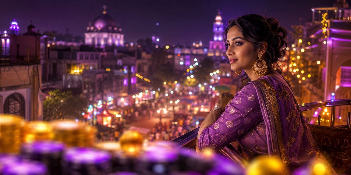 রাজশাহী ক্যাসিনোর রাতের দৃশ্য